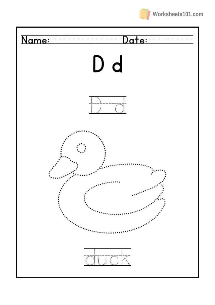 Letter D
