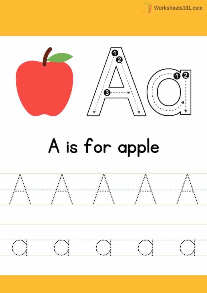 Letter Tracing A