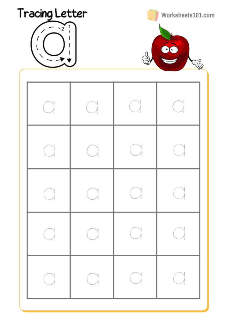 Lower Letter a