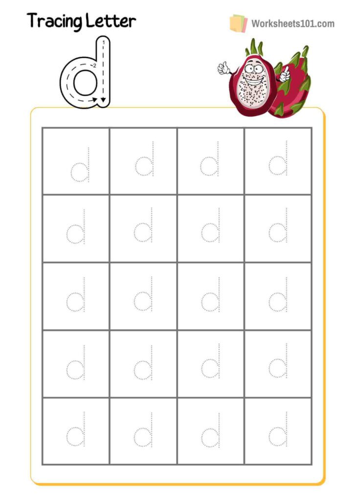 Lower Letter d