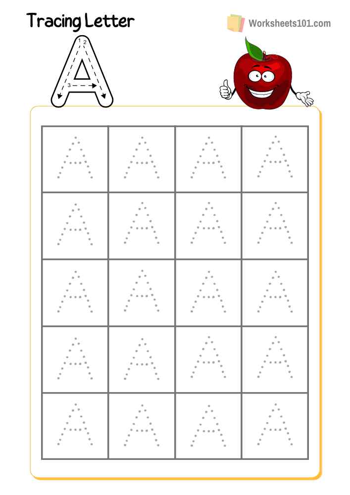 Uppercase Letter A