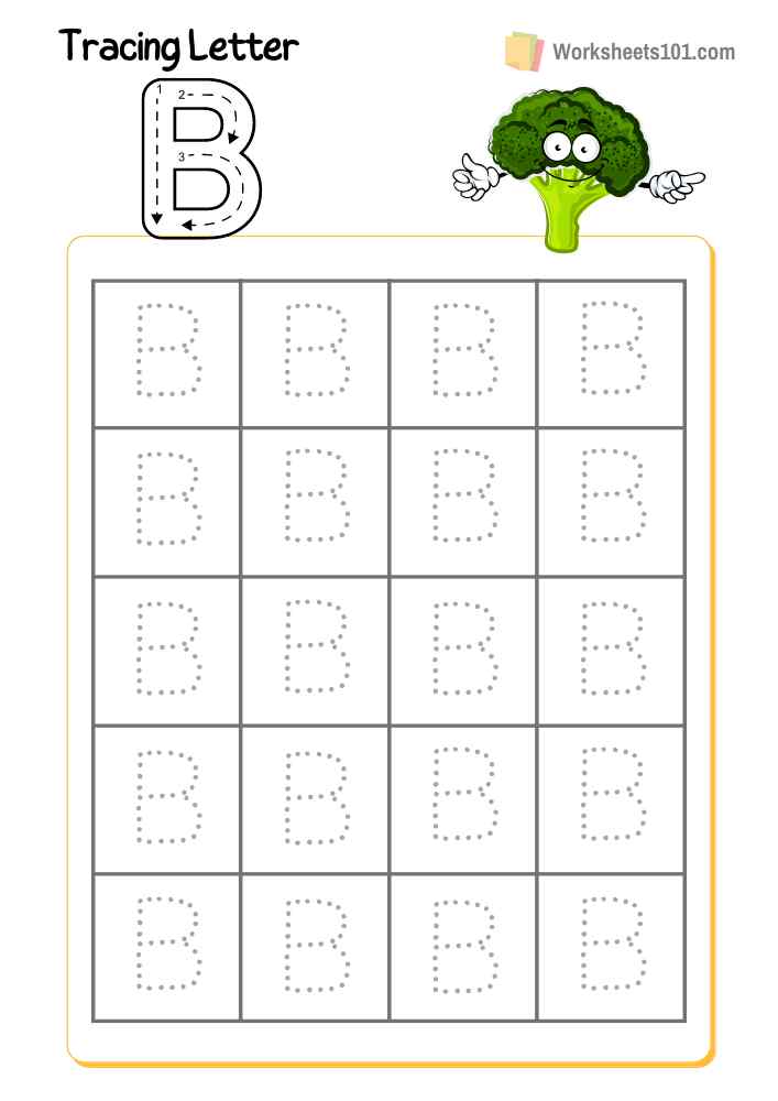 Uppercase Letter B